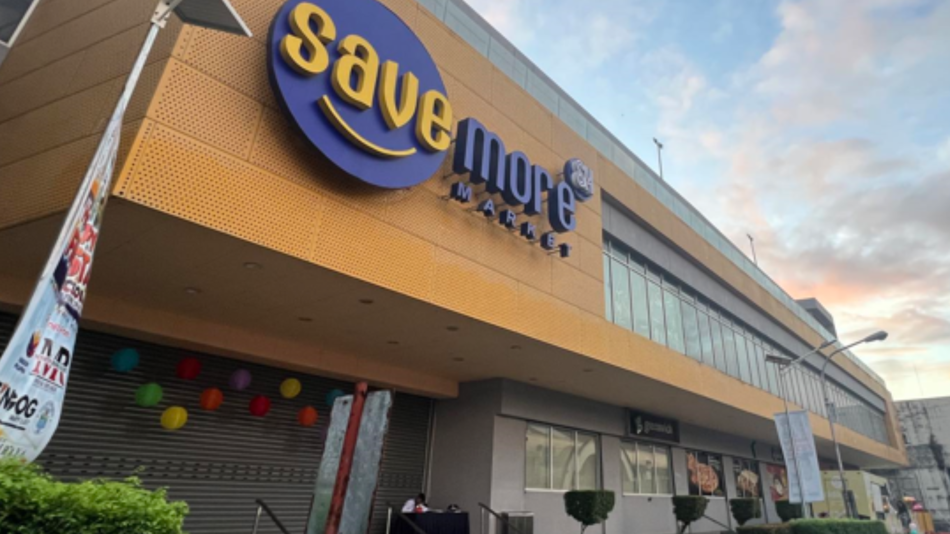 Restoration of Window Glass Panels & Aluminum Composite Panel (ACP) at SM Savemore Tacloban