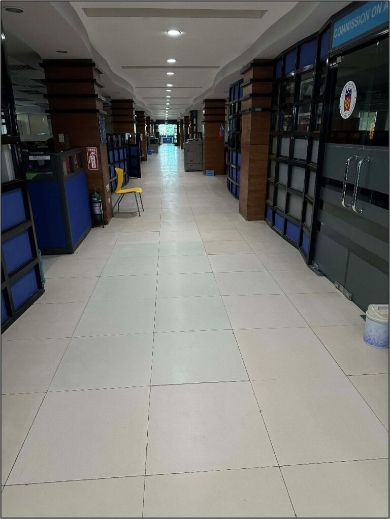 Supply of Labor and Materials for the Retiling of Detached and Broken Tiles in PCIEERD – Department of Science & Technology (DOST)