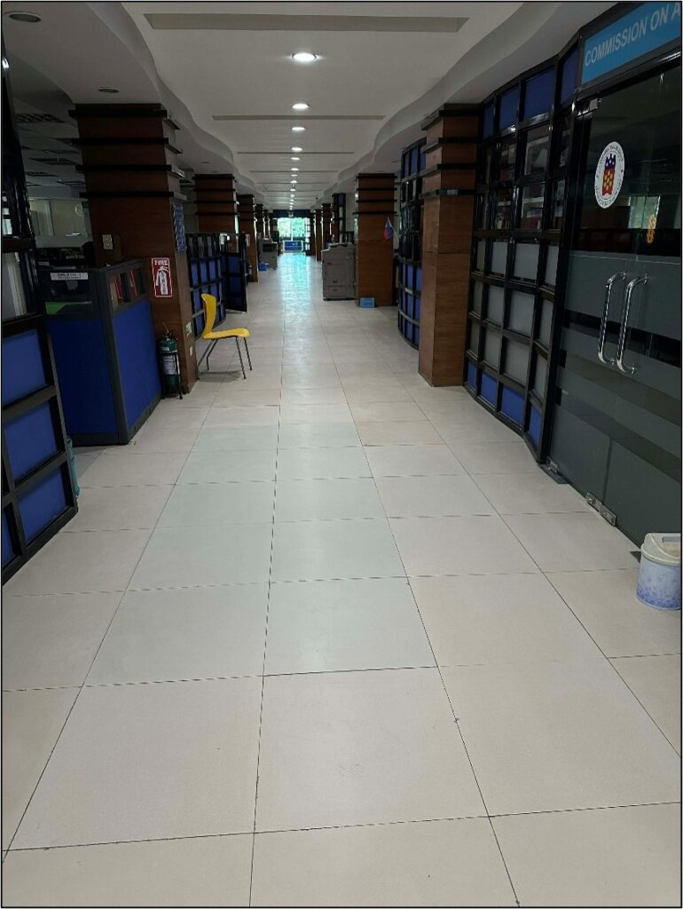 Supply of Labor and Materials for the Retiling of Detached and Broken Tiles in PCIEERD – Department of Science & Technology (DOST)