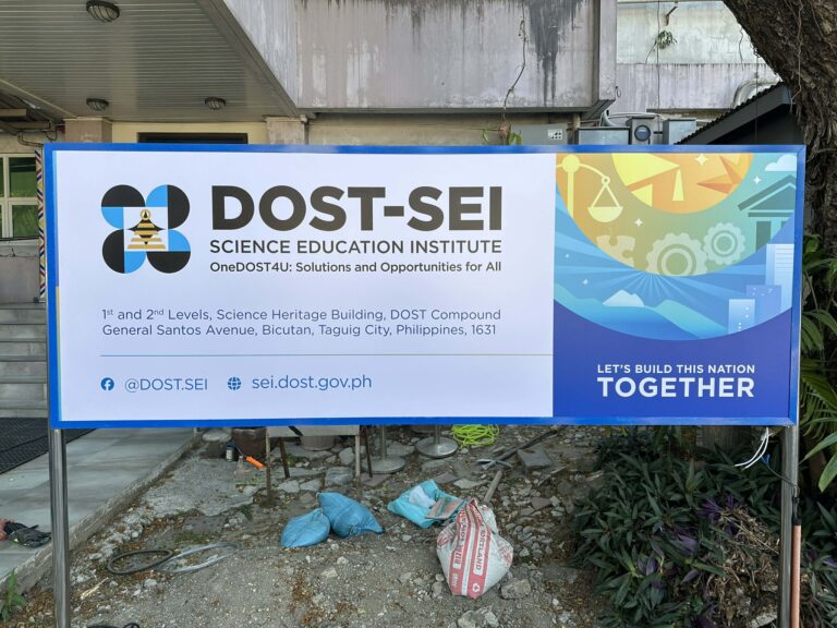 Supply, Delivery and Installation of New Identification Signage of Science Education Institute - Department of Science & Technology (DOST)