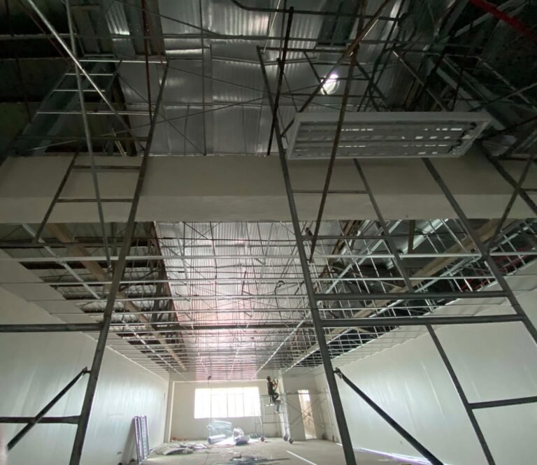Insulation, Ceiling and Painting Works at Veterans Federation of the Philippines Commercial Building